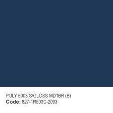 POLYESTER RAL 5003 S/GLOSS MD1BR (B)